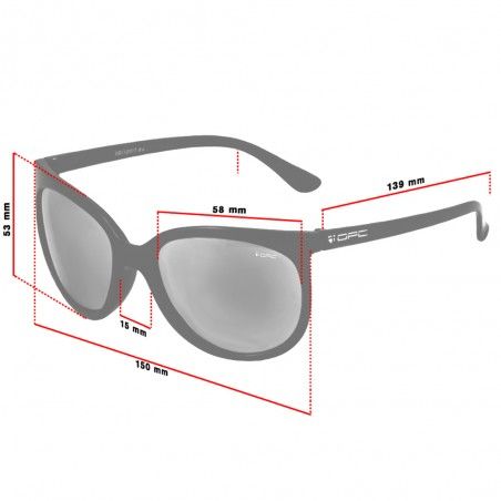 Okulary LIFESTYLE PARIS White Blue REVO