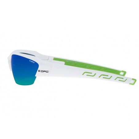 Okulary przeciwsłoneczne OPC EXTREME STELVIO White/Green Blue REVO