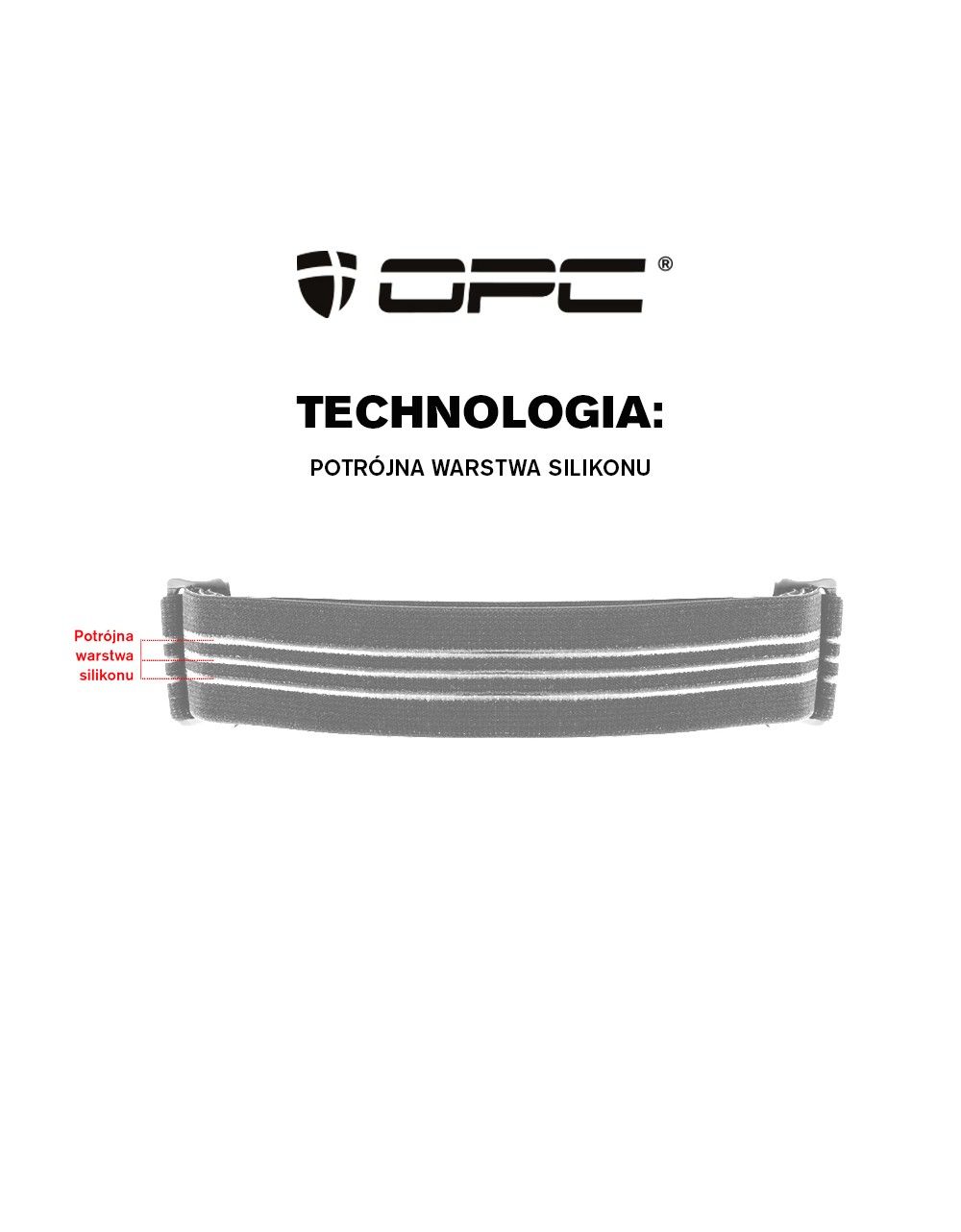 Gogle OPC ADVANCED CHAMONIX HD Matt Gray/ Blue...