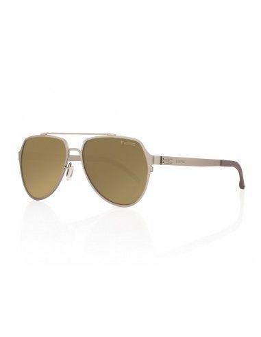 Okulary przeciwsłoneczne OPC Fashion NEVADA Matt Silver/ Gold REVO