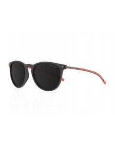 Okulary Fashion HAVANA Transparent Gray Red