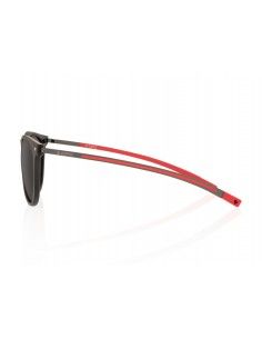 Okulary Fashion HAVANA Transparent Gray Red 2