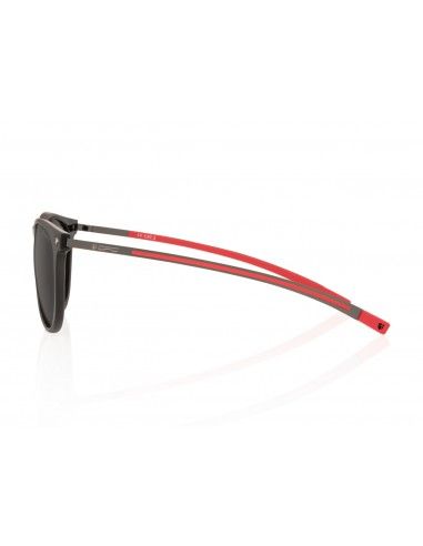 Okulary Fashion HAVANA Transparent Gray Red