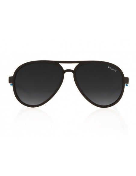 Okulary przeciwsłoneczne OPC LIFESTYLE Dakar Matt Black - Blue