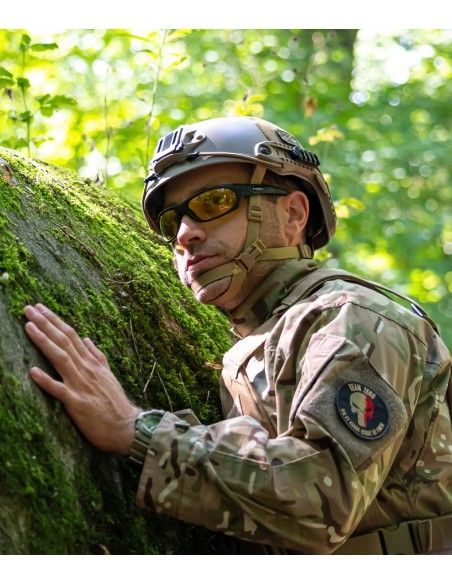 Okulary ochronne OPC MILITARY MARINES Matt Black Ultra Light Yellow