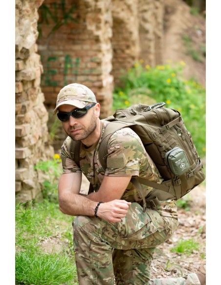 Okulary przeciwsłoneczne OPC MILITARY MARINES Matt Graphite/ Green
