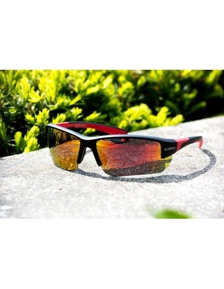 Okulary przeciwsłoneczne OPC EXTREME SAN SALVO Matt Black Red/Red REVO
