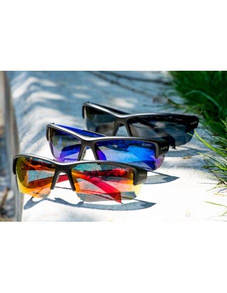 Okulary przeciwsłoneczne OPC EXTREME SAN SALVO Matt Black Blue/ Blue REVO