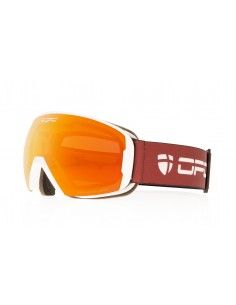 Gogle OPC PERFORMANCE LEVI Matt White Red / Red REVO
