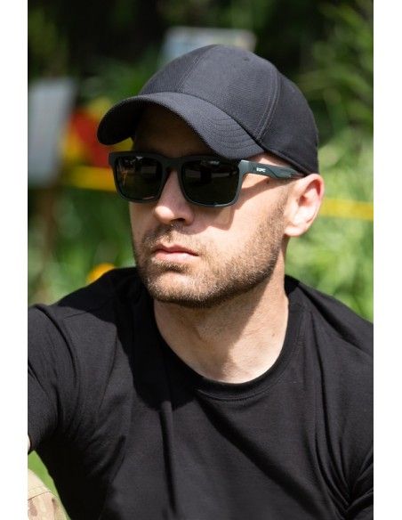 Okulary przeciwsłoneczne LIFESTYLE CALIFORNIA Matt Graphite/ Green