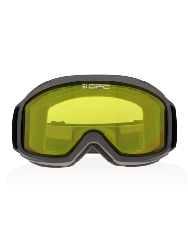 Gogle zimowe OPC BASIC VOGEL Matt Graphite Yellow