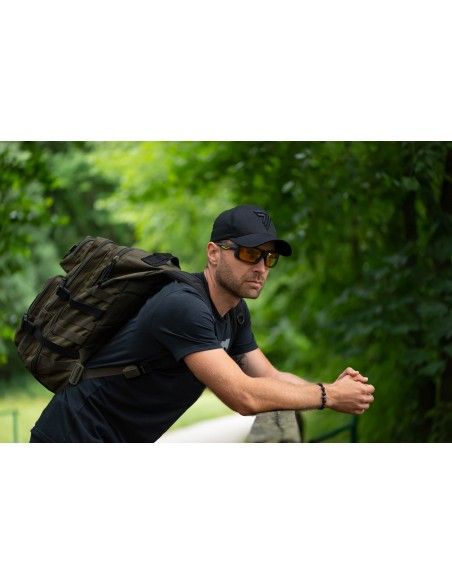 Okulary ochronne OPC SPORT EVEREST Matt Black Ultra Light Yellow CAT.1