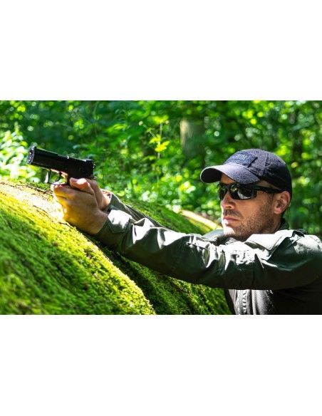 Okulary taktyczno-przeciwsłoneczne OPC TACTICAL EVEREST Matt Black Smoke Shooter