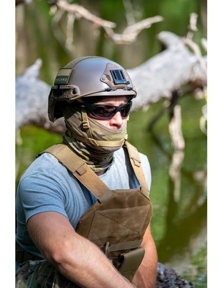 Okulary taktyczno-przeciwsłoneczne OPC TACTICALY MARINES Matt Black Smoke Shooter