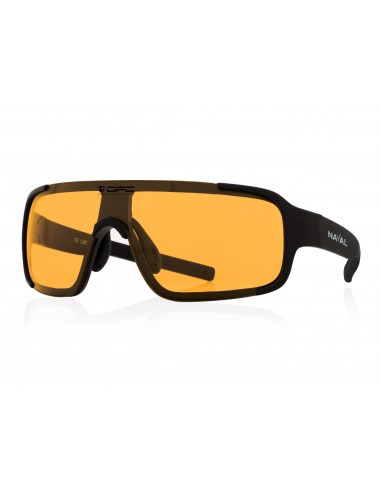 Okulary przeciwsłoneczne OPC OUTDOOR JET I NAVAL Matt Black Ultra Light Yellow