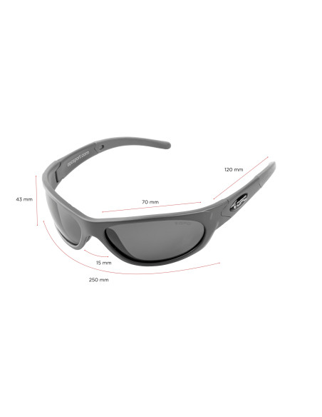 Okulary przeciwsłoneczne OPC MILITARY MARINES Matt Graphite/ Green