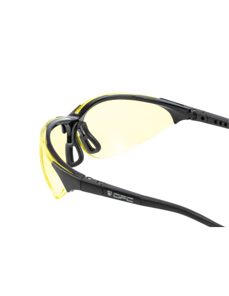 Okulary taktyczne OPC TACTIC HAWK Matt Black Ultra Light Yellow