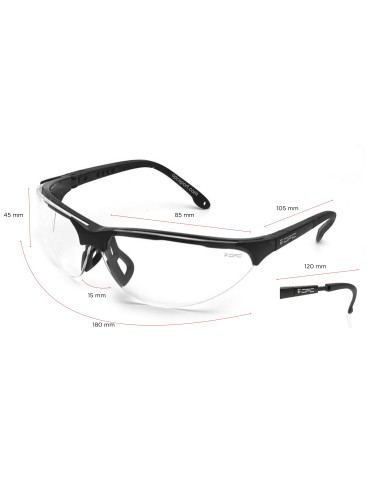 Okulary taktyczne OPC TACTIC HAWK Matt Black...