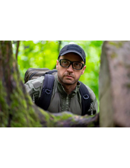 Okulary taktyczno-ochronne OPC TACTICAL EVEREST Matt Black Clear Shooter