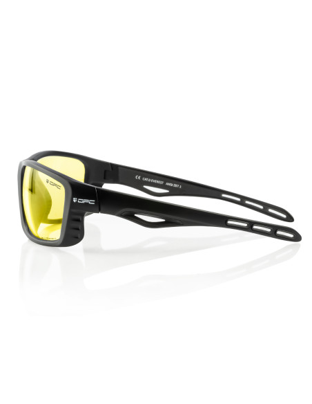 Okulary taktyczno-ochronne OPC TACTICAL EVEREST Matt Black Ultra Light Yellow Shooter