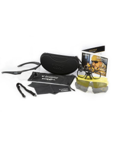 Okulary Balistyczne OPC Ballistic NAVAL Matt Black Set 2