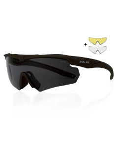 Okulary Balistyczne OPC Ballistic NAVAL Matt Black Set