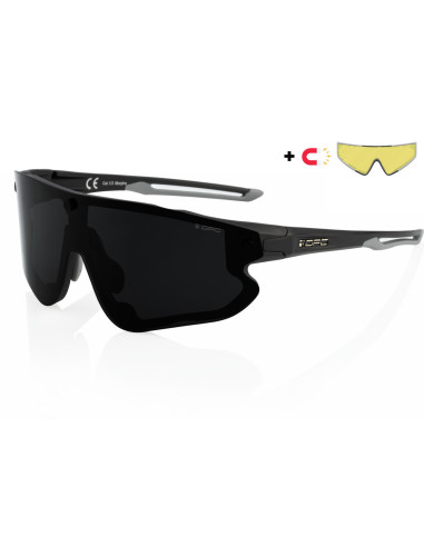 Okulary przeciwsłoneczne OPC All Round MORPHO Matt Black/ Smoke/ Yellow Set