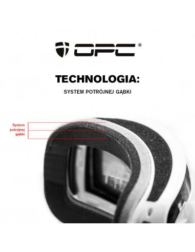 Gogle OPC PERFORMANCE DAVOS OTG Matt Black /...