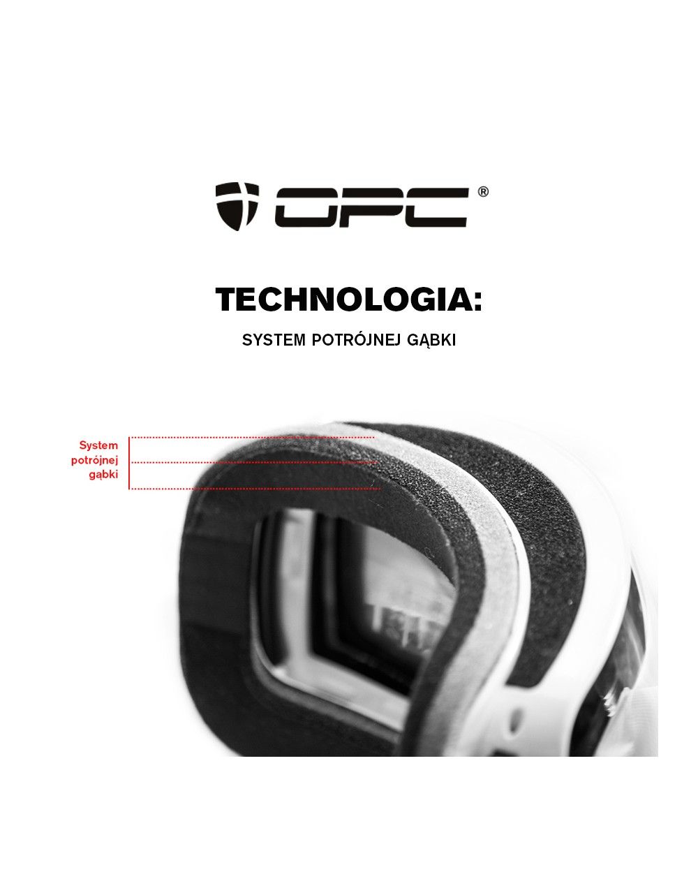 Gogle dziecięce OPC PERFORMANCE KIDS MAMMOTH...