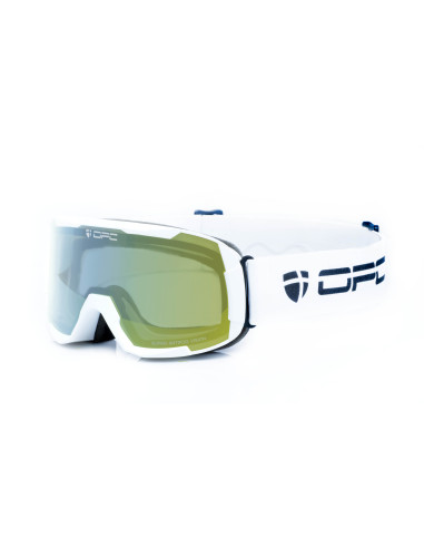 Gogle dziecięce OPC PERFORMANCE KIDS MAMMOTH Matt White/ Gold REVO S1