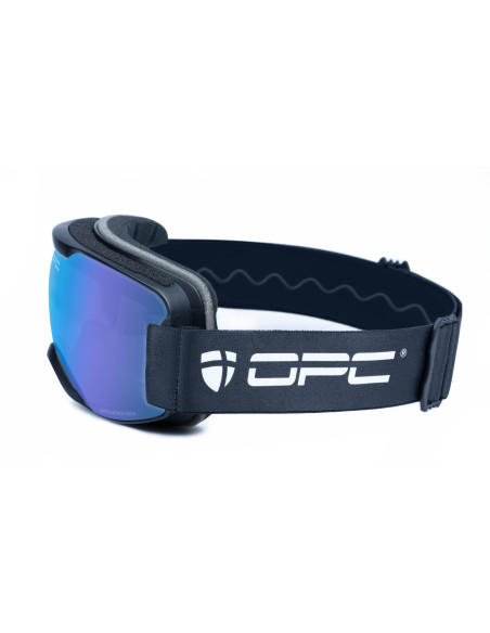 Gogle OPC PERFORMANCE DAVOS OTG Matt Black / Blue REVO S1