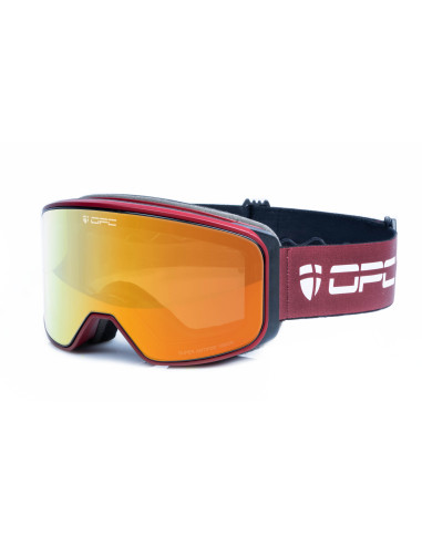 Gogle OPC PERFORMANCE ASPEN Matt Cherry Black /Red REVO S1