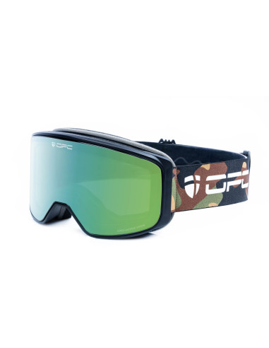 Gogle OPC PERFORMANCE ASPEN Matt Black Camo/ Green REVO S1