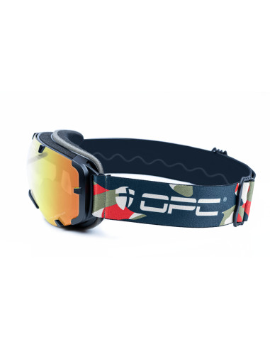Gogle OPC PERFORMANCE ETNA Matt Black Camo/ Red...