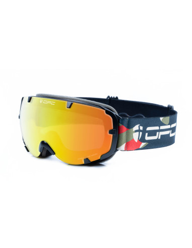 Gogle OPC PERFORMANCE ETNA Matt Black Camo/ Red REVO S1