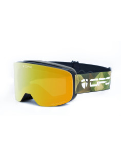 OPC ADVANCED LAXX MAGNETIC Matt Black Camo/ Gold REVO S2...
