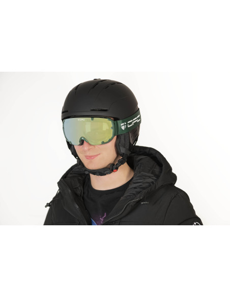 Gogle OPC PERFORMANCE ETNA Matt Green/ Gold REVO S1