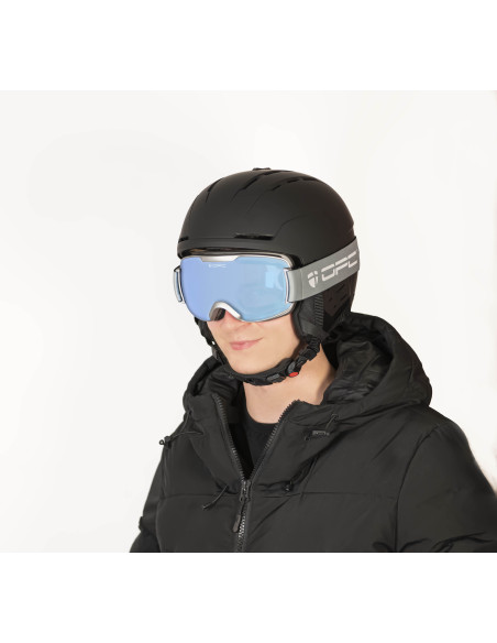 Gogle OPC PERFORMANCE DAVOS OTG Matt Gray/ Blue REVO S1