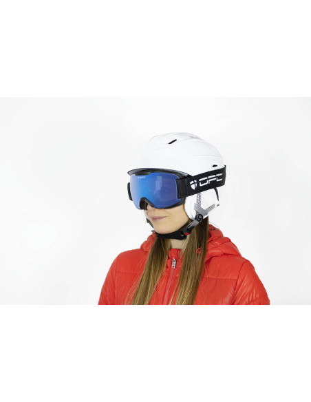 Gogle OPC PERFORMANCE DAVOS OTG Matt Black / Blue REVO S1