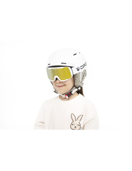 Gogle dziecięce OPC PERFORMANCE KIDS MAMMOTH Matt White/ Gold REVO S1