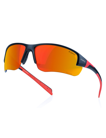 Okulary przeciwsłoneczne OPC EXTREME SAN SALVO Matt Black Red/Red REVO