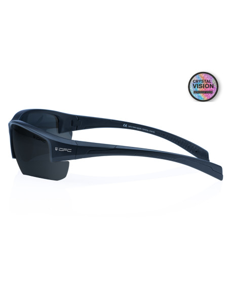 Okulary przeciwsłoneczne OPC SAN SALVO Matt Black Crystal Vision