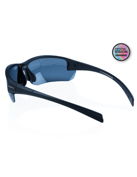 Okulary przeciwsłoneczne OPC SAN SALVO Matt Black Crystal Vision
