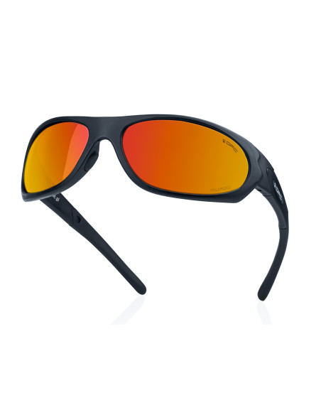 Okulary przeciwsłoneczne OPC MILITARY MARINES Matt Black/ Red REVO