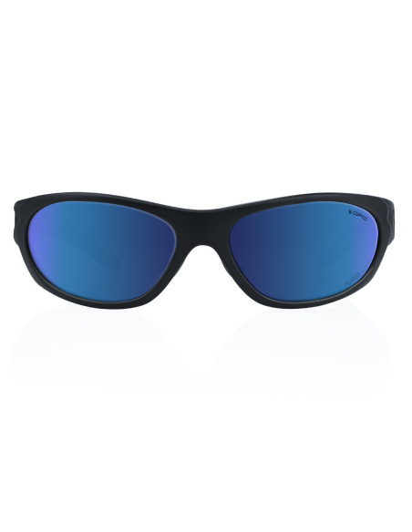 Okulary przeciwsłoneczne OPC MILITARY MARINES Matt Black Blue REVO