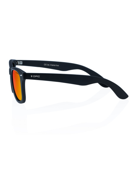 Okulary przeciwsłoneczne OPC LIFESTYLE SANTA CRUZ Matt Black/ Red REVO