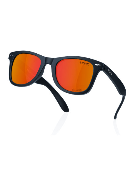 Okulary przeciwsłoneczne OPC LIFESTYLE SANTA CRUZ Matt Black/ Red REVO