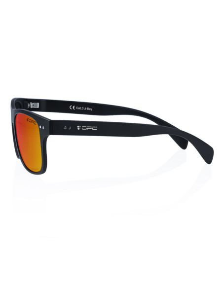 Okulary przeciwsłoneczne OPC LIFESTYLE J-Bay Matt Black / Red REVO