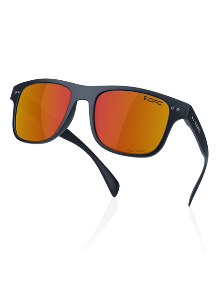 Okulary przeciwsłoneczne OPC LIFESTYLE J-Bay Matt Black / Red REVO