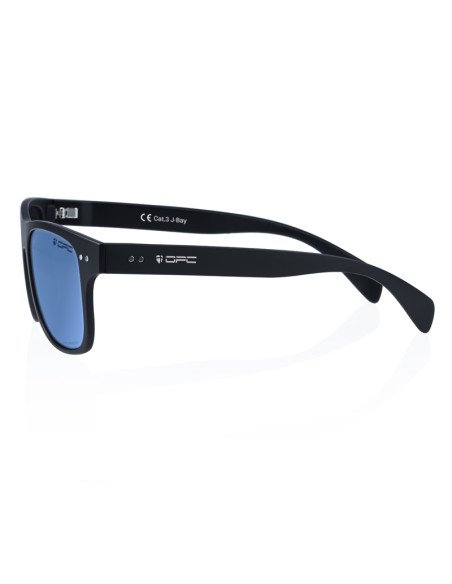 Okulary przeciwsłoneczne OPC LIFESTYLE J-Bay Matt Black / Blue REVO